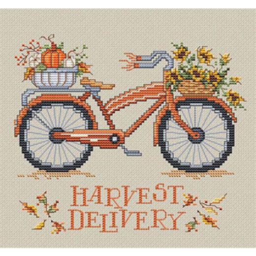 Harvest Delivery - Sue Hillis Designs (Stickvorlage)