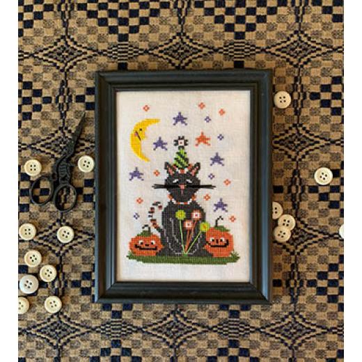 Stickvorlage Stitches And Style - Meow-O-Ween
