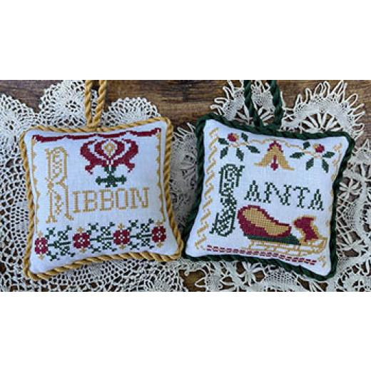 Vintage Christmas Alphabet 8 - Jan Hicks Creates (Stickvorlage)