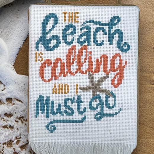 Stickvorlage Barefoot Needleart - Beach Is Calling