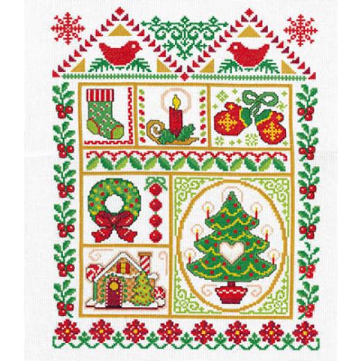 Stickvorlage Imaginating - Christmas Sampler 2