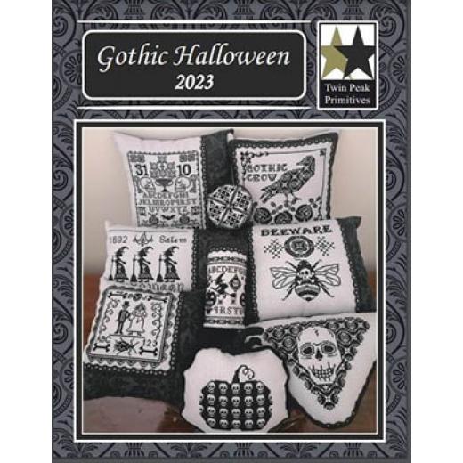 Stickvorlage Twin Peak Primitives - Gothic Halloween 2023