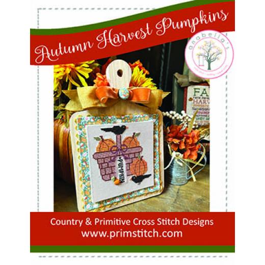 Stickvorlage Anabellas - Autumn Harvest Pumpkins