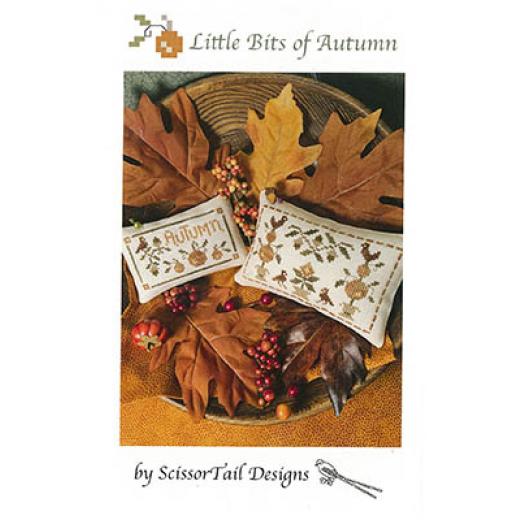 Stickvorlage Scissor Tail Designs - Little Bits Of Autumn