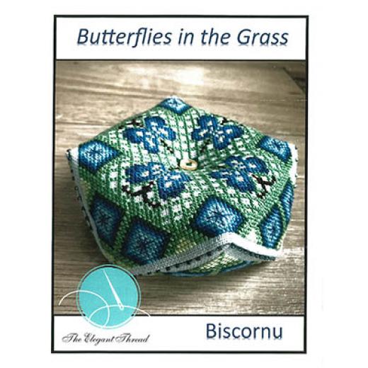 Stickvorlage Elegant Thread - Butterflies In The Grass