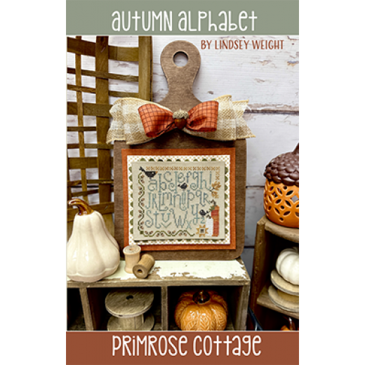 Stickvorlage Primrose Cottage Stitches - Autumn Alphabet