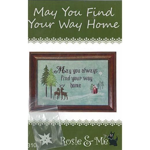 Stickvorlage Rosie & Me Creations - May You Find Your Way Home