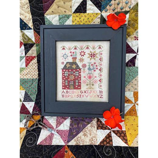 Peacock Manor - Pansy Patch Quilts & Stitchery (Stickvorlage)
