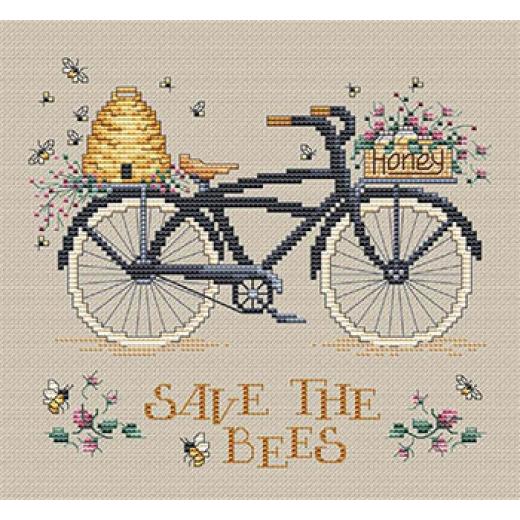 Stickvorlage Sue Hillis Designs - Save The Bees