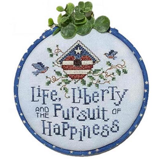 Stickvorlage Sue Hillis Designs - Life & Liberty