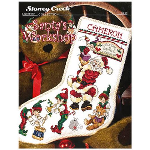 Stickvorlage Stoney Creek Collection - Santas Workshop