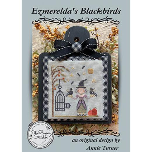 Stickvorlage The Proper Stitcher - Ezmereldas Blackbirds