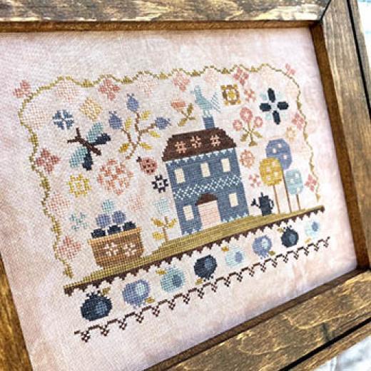 Blueberry Ridge Designs - House On Blueberry Hill (Stickvorlage)
