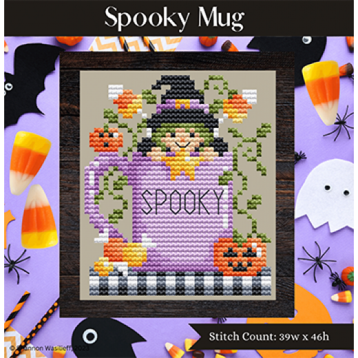 Stickvorlage Shannon Christine Designs - Spooky Mug