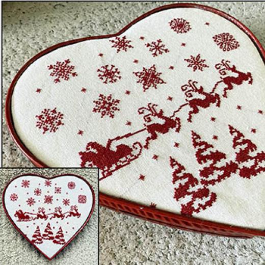 Santas Heart - Keslyns (Stickvorlage)