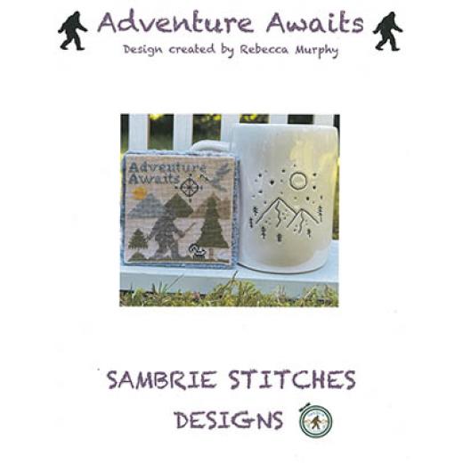 Stickvorlage SamBrie Stitches Designs - Adventure Awaits