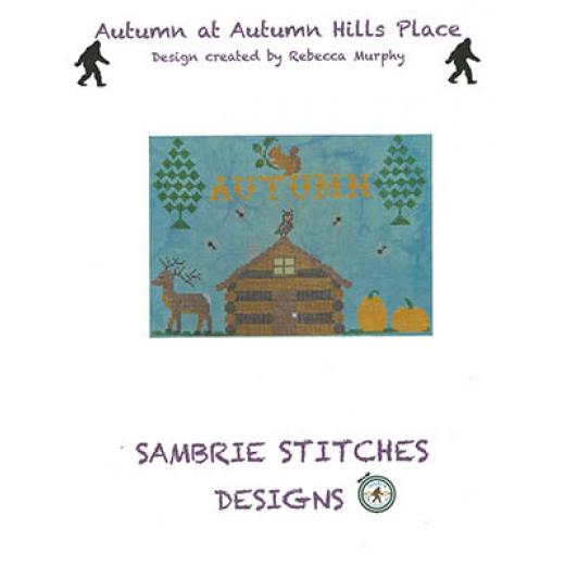 Stickvorlage SamBrie Stitches Designs - Autumn At Autumn Hills Place