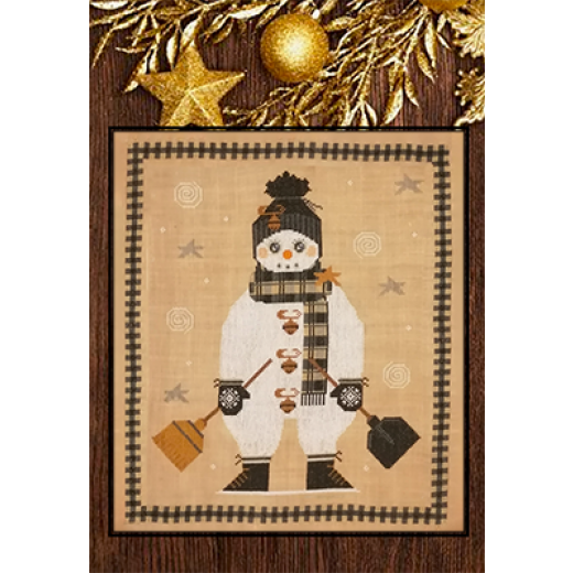 Stickvorlage Twin Peak Primitives - Twin Peak Snowman 2023