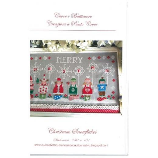 Christmas Snowflakes - Cuore E Batticuore (Stickvorlage)