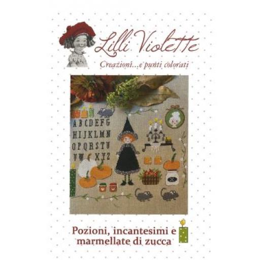 Stickvorlage Lilli Violette - Pozioni, Incantesimi E Marmellate Di Zucca