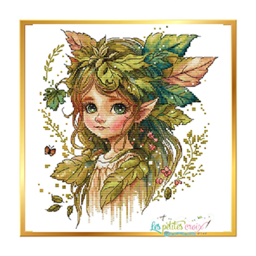 Stickvorlage Les Petites Croix De Lucie - Oona Fairy