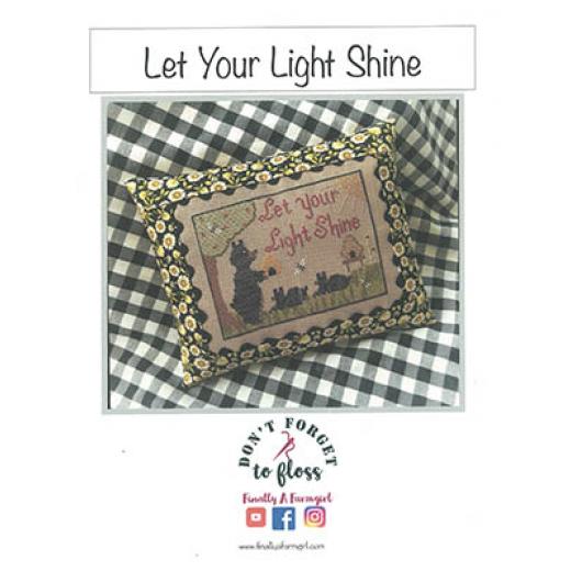 Stickvorlage Finally A Farmgirl Designs - Let Your Light Shine