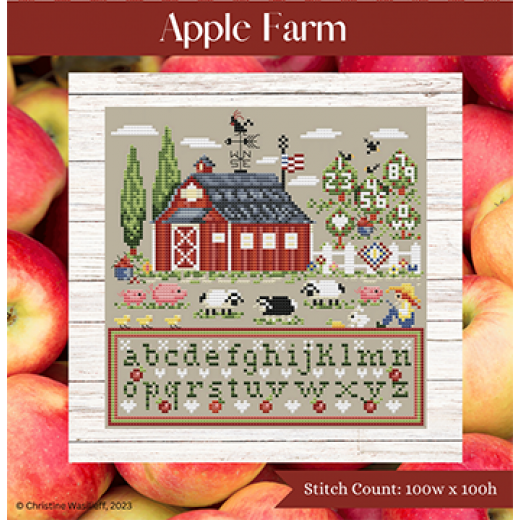 Stickvorlage Shannon Christine Designs - Apple Farm