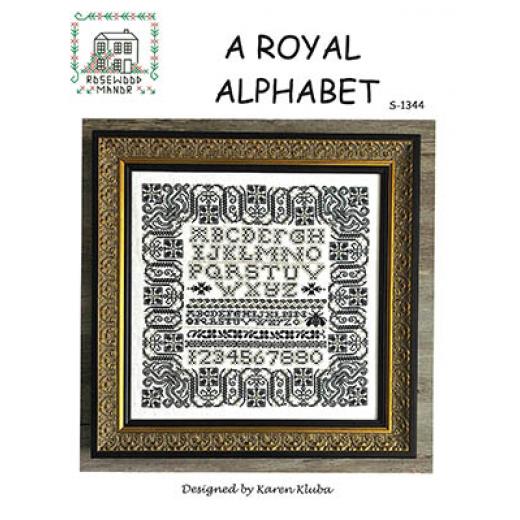 Royal Alphabet - Rosewood Manor Designs (Stickvorlage)