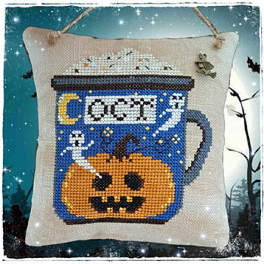Months In A Mug - October - Fairy Wool In The Wood (Stickvorlage)