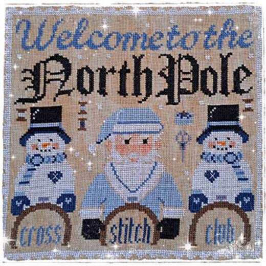 Stickvorlage Fairy Wool In The Wood - North Pole Cross Stitch Club