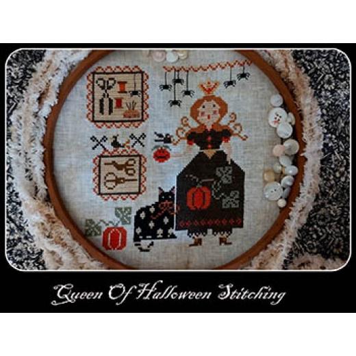 Queen Of Halloween Stitching - Nikyscreations (Stickvorlage)