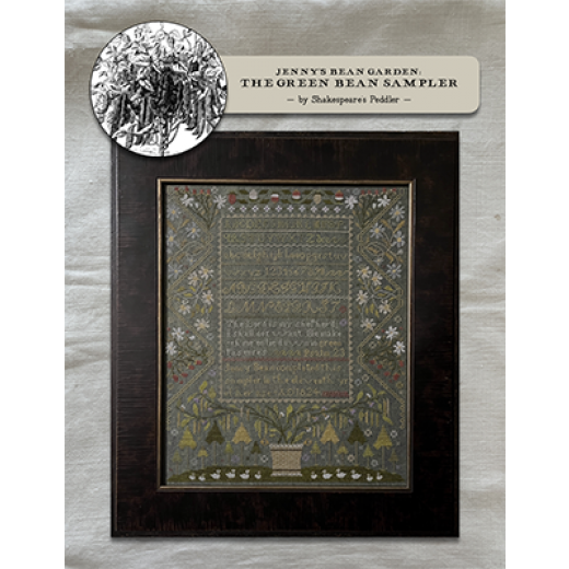 Stickvorlage Shakespeares Peddler - Jennys Bean Garden - Green Bean Sampler