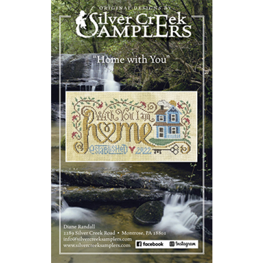 Stickvorlage Silver Creek Samplers - Home With You