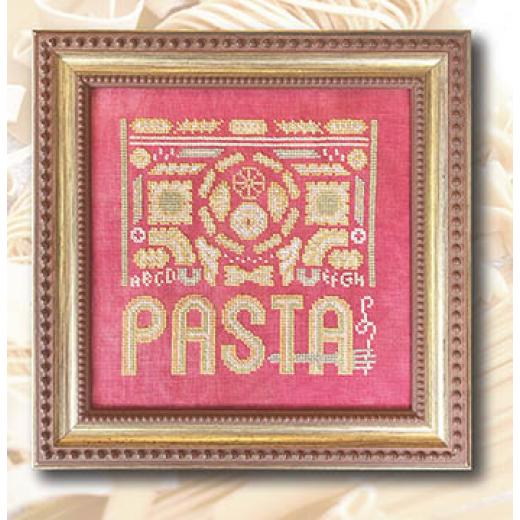 Stickvorlage Ink Circles - Arranging Pasta