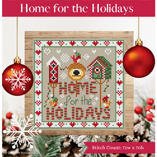 Stickvorlage Shannon Christine Designs - Home For The Holidays