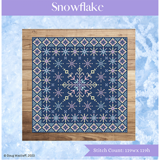 Snowflake - Shannon Christine Designs (Stickvorlage)