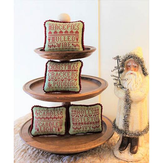 Mince Pies And Mulled Wine - Cosford Rise Stitchery (Stickvorlage)