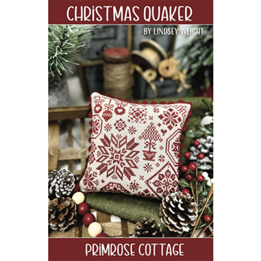 Stickvorlage Primrose Cottage Stitches - Christmas Quaker