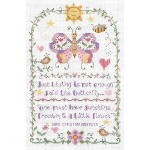 Stickvorlage Imaginating - Butterfly Wishes - Ausverkauf