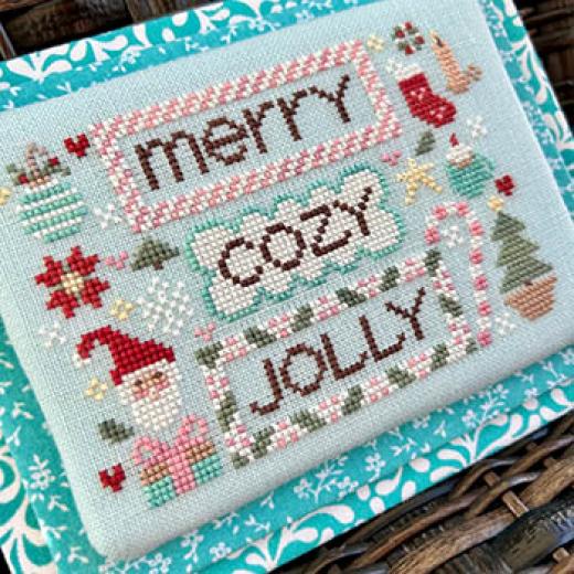 Stickvorlage Sweet Wing Studio - Merry Cozy Jolly