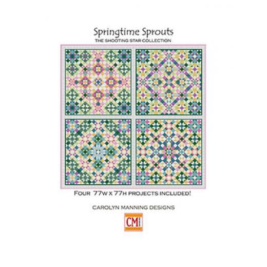 Stickvorlage CM Designs - Springtime Sprouts