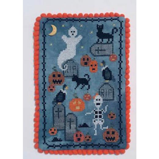 Stickvorlage Praiseworthy Stitches - Graveyard Ghouls