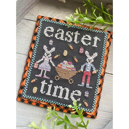 Easter Time - Frog Cottage Designs (Stickvorlage)