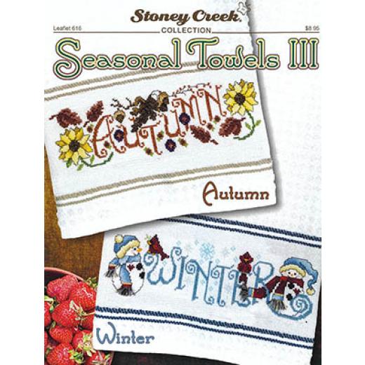 Stickvorlage Stoney Creek Collection - Seasonal Towels III