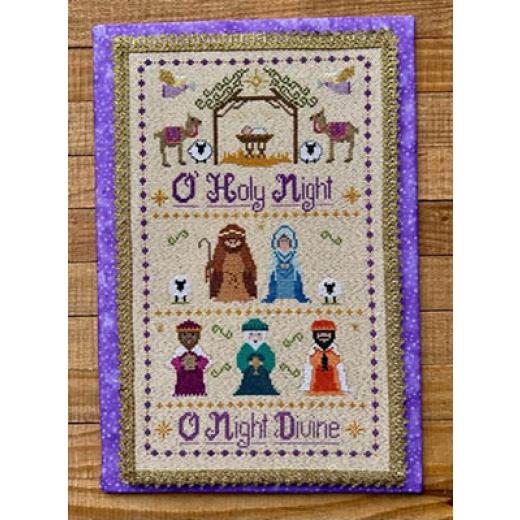 Stickvorlage Pickle Barrel Designs - O Holy Night