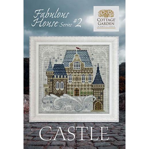 Stickvorlage Cottage Garden Samplings - Fabulous House Series 2 - Castle