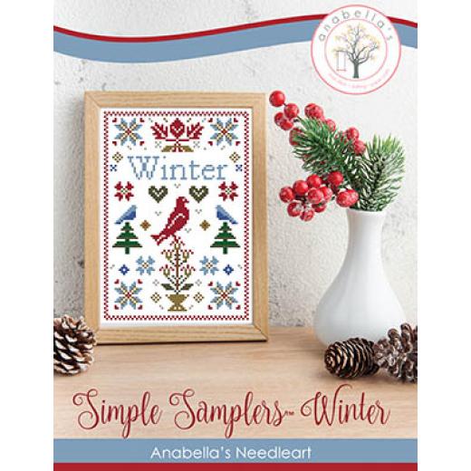 Stickvorlage Anabellas - Simple Samplers Winter