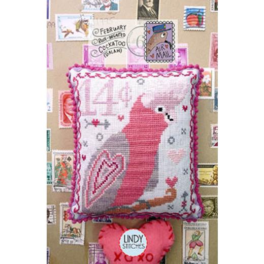 Stickvorlage Lindy Stitches - Air Mail February