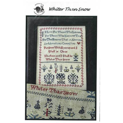 Whiter Than Snow - Running With Needles & Scissor (Stickvorlage)