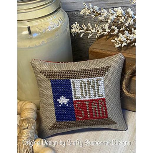 Stickvorlage Crafty Bluebonnet Designs - Texas State Spool